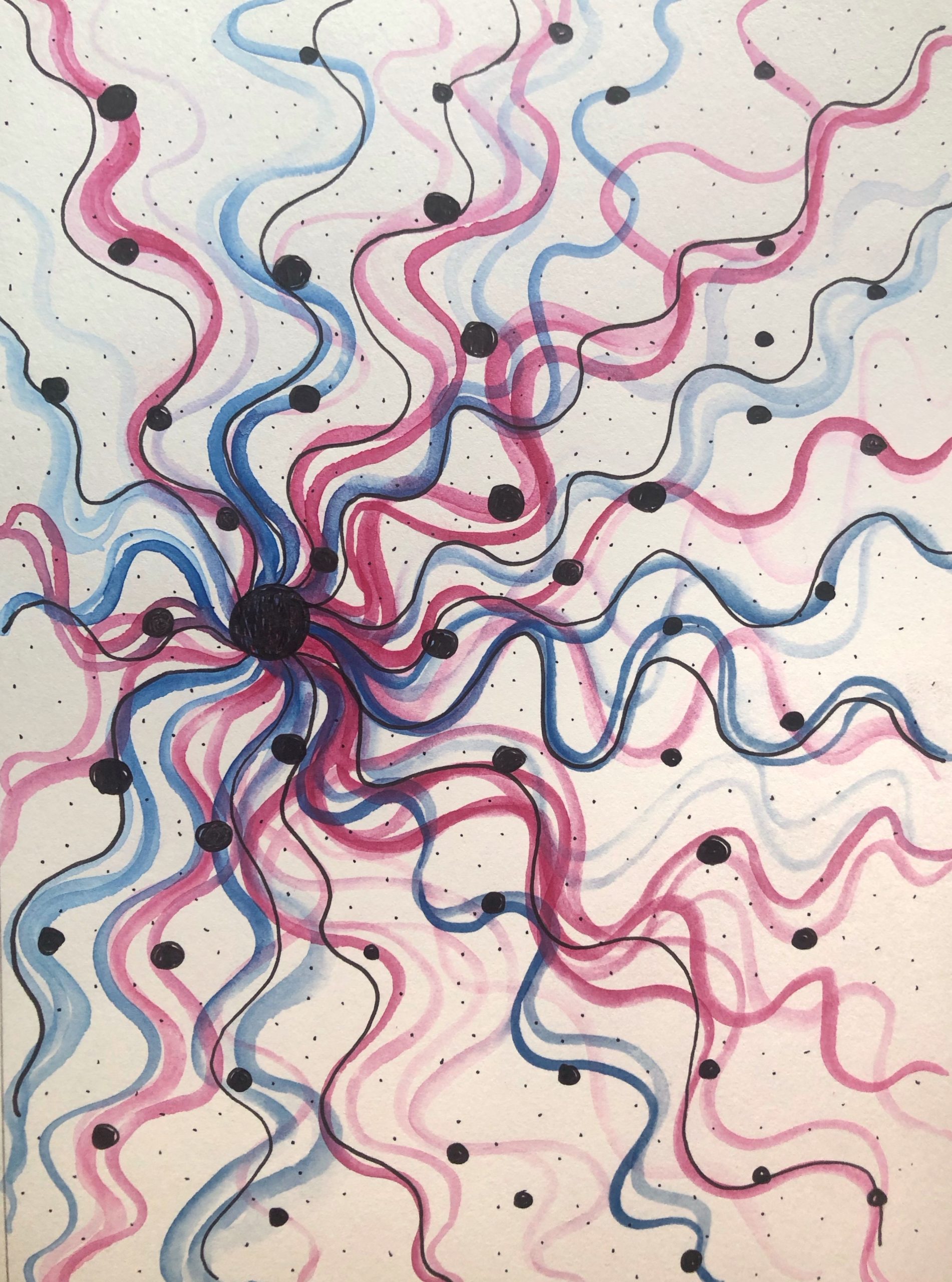 Pink and Blue Subtleties